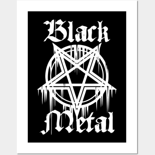 black metal Posters and Art